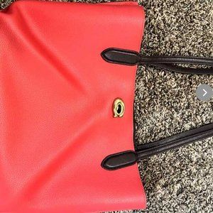 Coach (authentic) Willow Tote In Colorblock